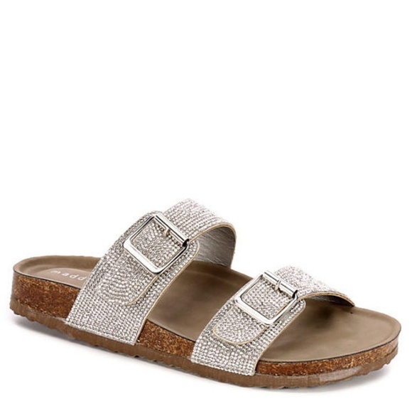madden girl bling sandals